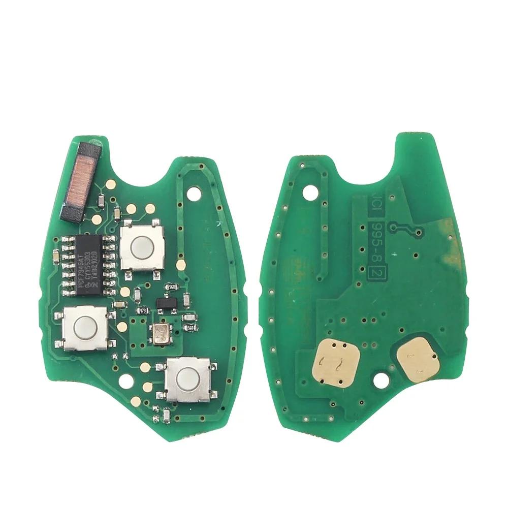 KEYYOU clé de voiture à distance 433MHz pour Renault Trafic Vauxhall Vivaro Sandero Logan symbole Da