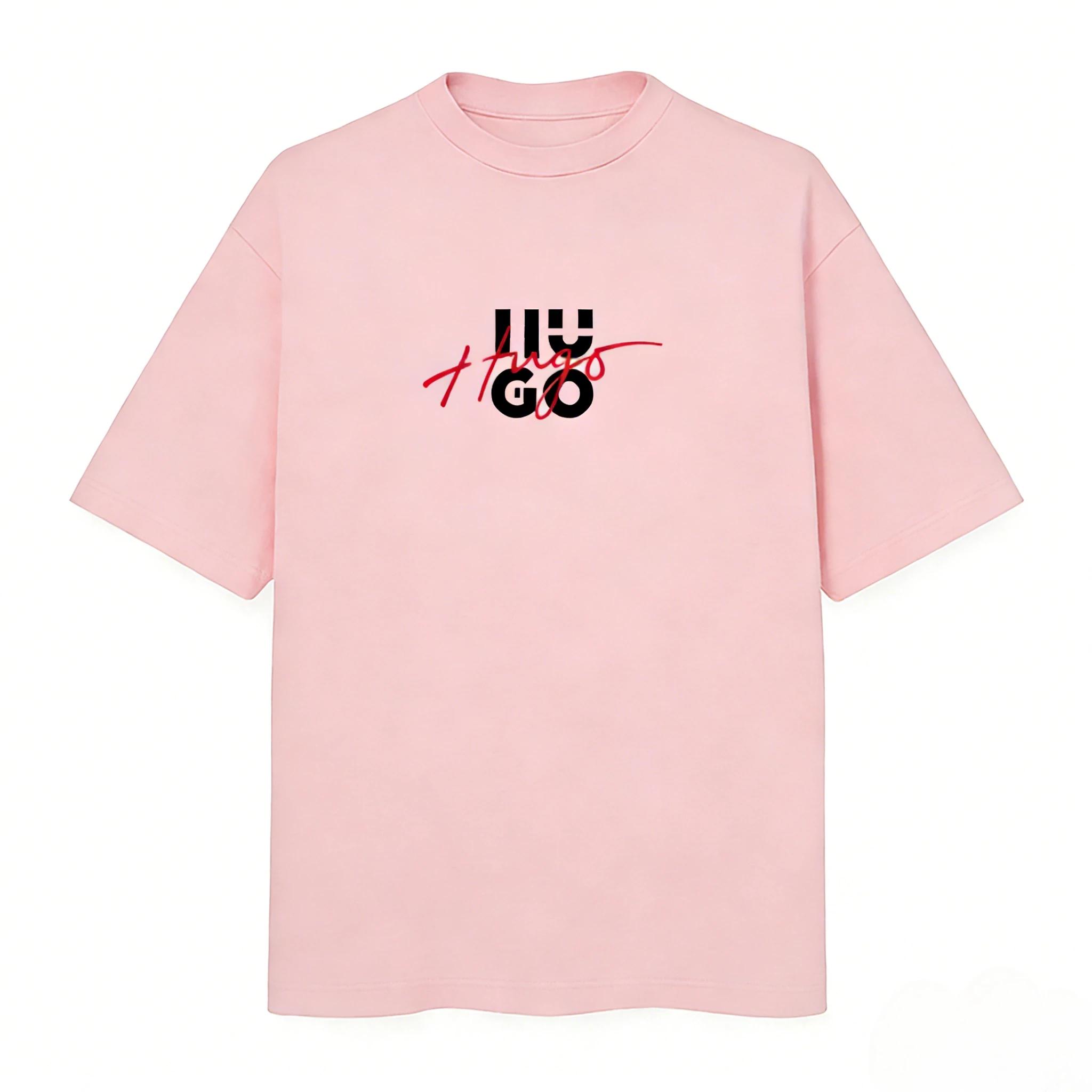 T-shirt Homme Décontracté Ample à Manches Courtes en Coton Pur, Tendance Rétro Haut de Gamme Personn