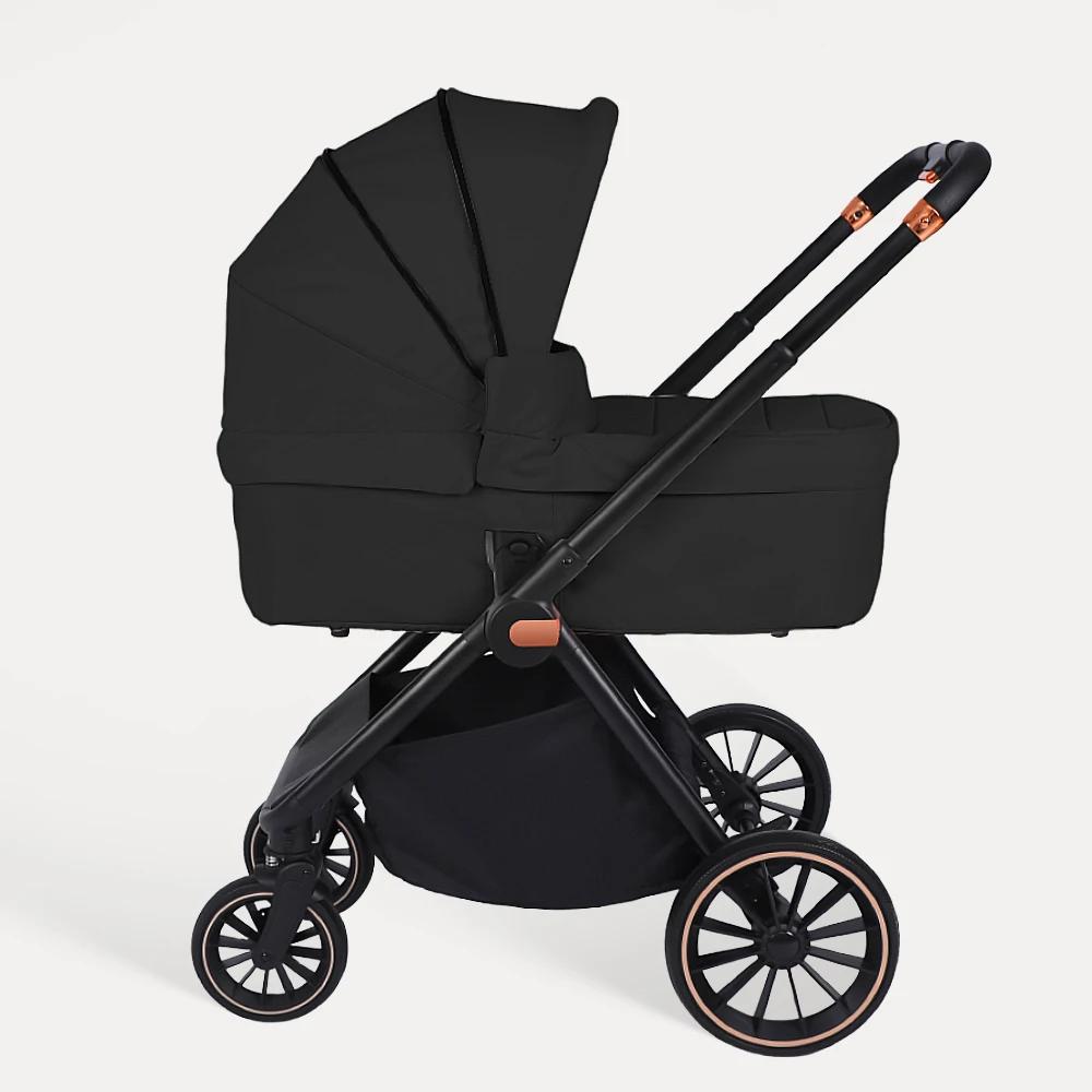 BabyVoyage 2 en 1 bébé poussette pliable panier Type siège bébé landau poussette multifonctionnel no