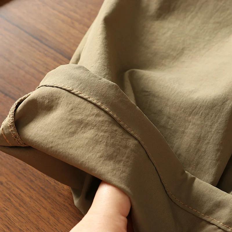 Pantalon cargo d'été pour homme, style urbain, pantalon de jogging ample, pantalon de randonnée long