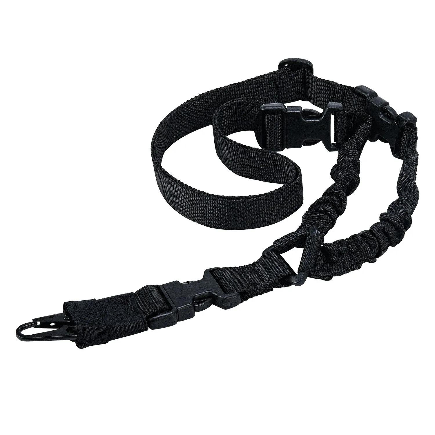 Harnais tactique d'extérieur à Point unique, 1 pièce, corde pour pistolet tactique CS, corde de sécu