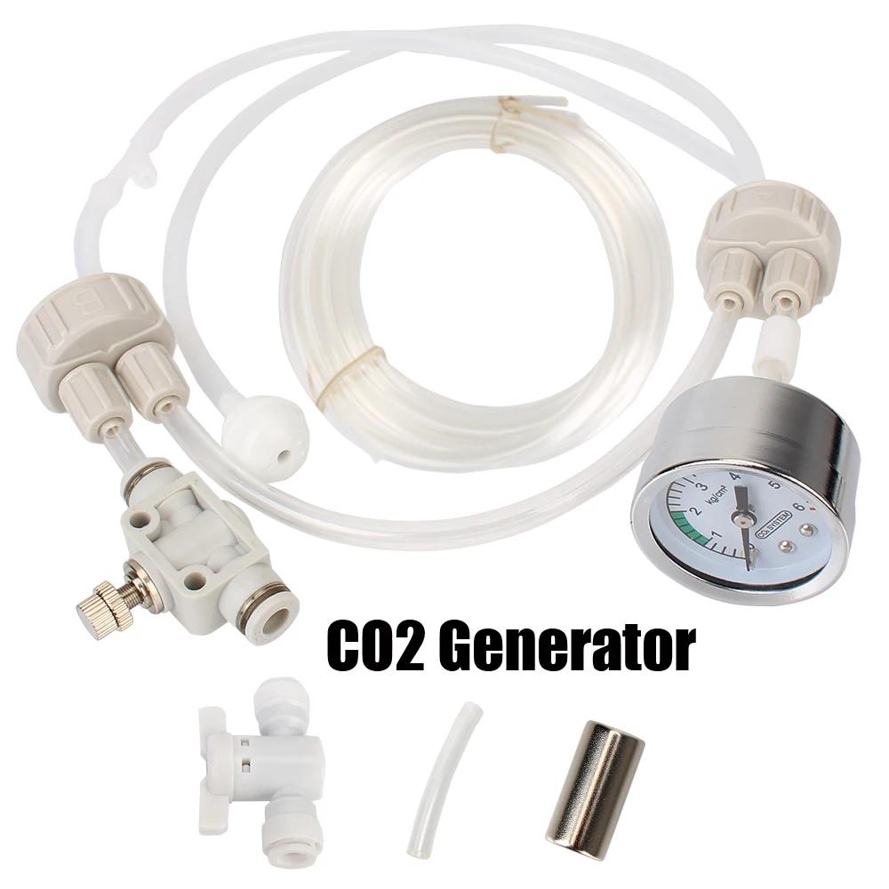 CO2 fait maison avec dispositif de débit d'air à pression Kit de système de générateur de CO2 bricol