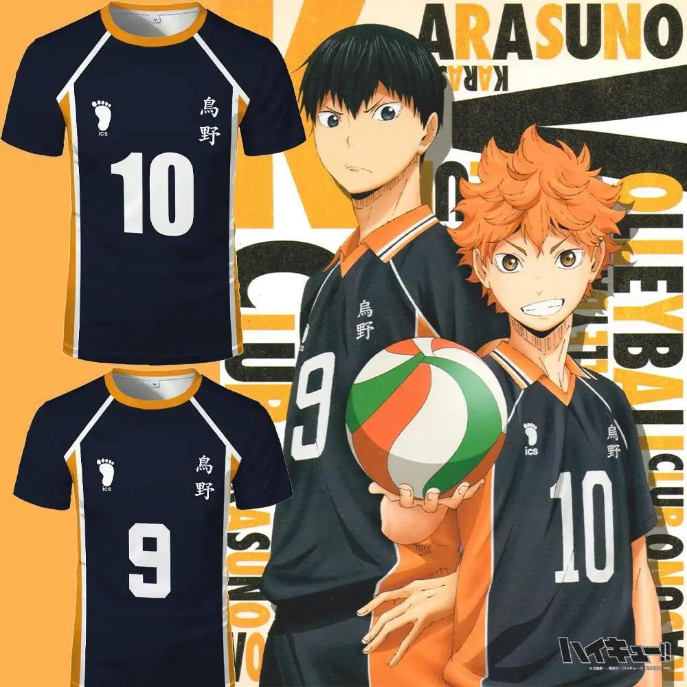 Costume de Cosplay Anime Haikyuu Karasuno, Club de volley-ball du lycée Hinata Shyouyou Kageyama, vê