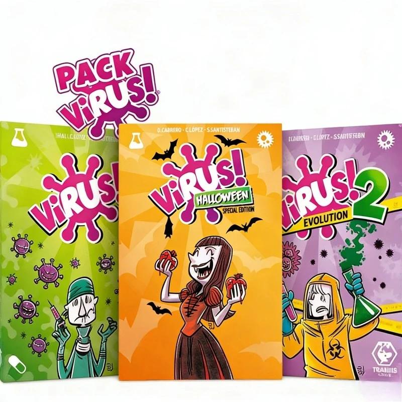 Le dernier jeu de cartes interactif sur le thème des virus, version internationale, pour les réunion