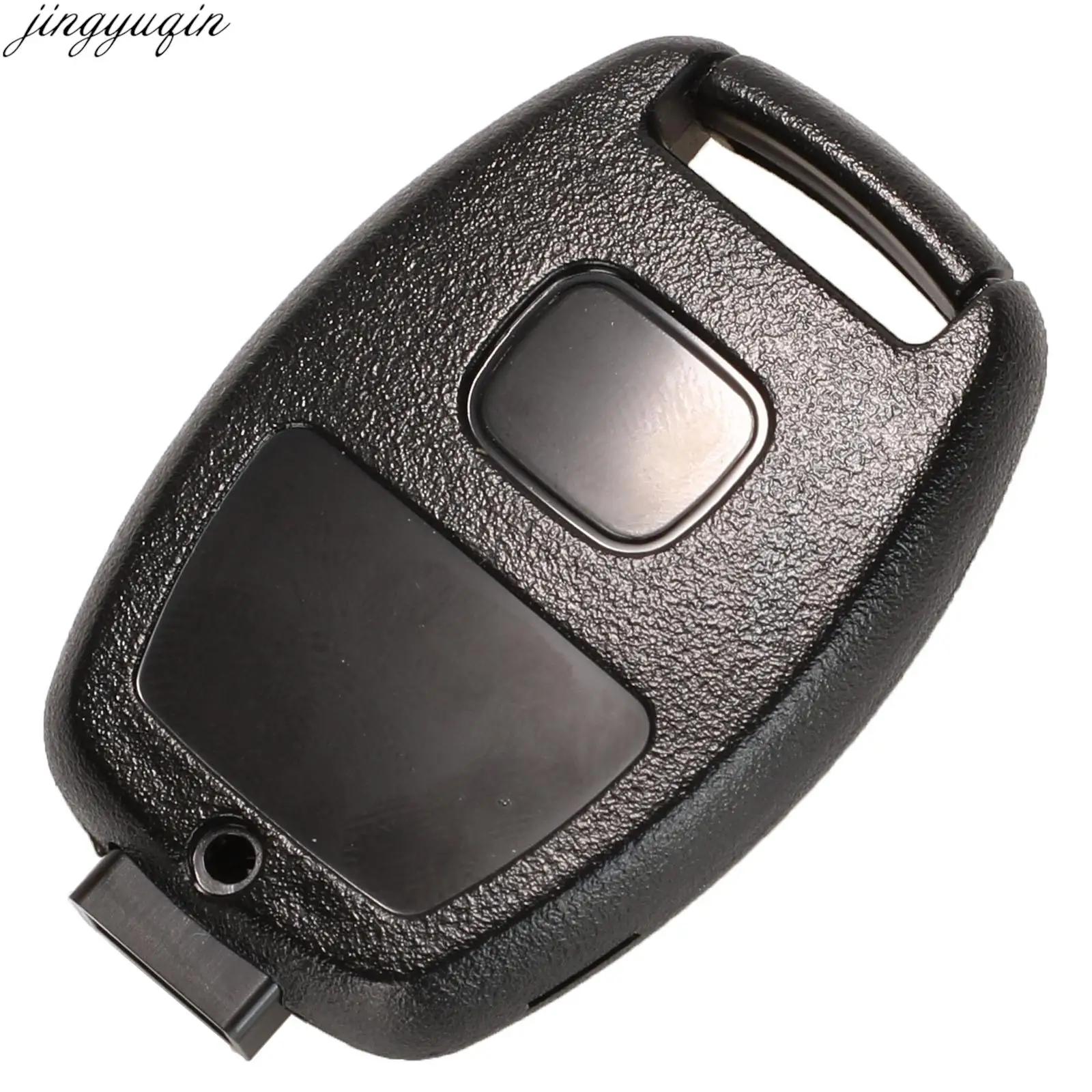 Jingyuqin coque de clé de voiture à distance pour Honda Accord Civic CRV pilote Insight 2/3/4 bouton
