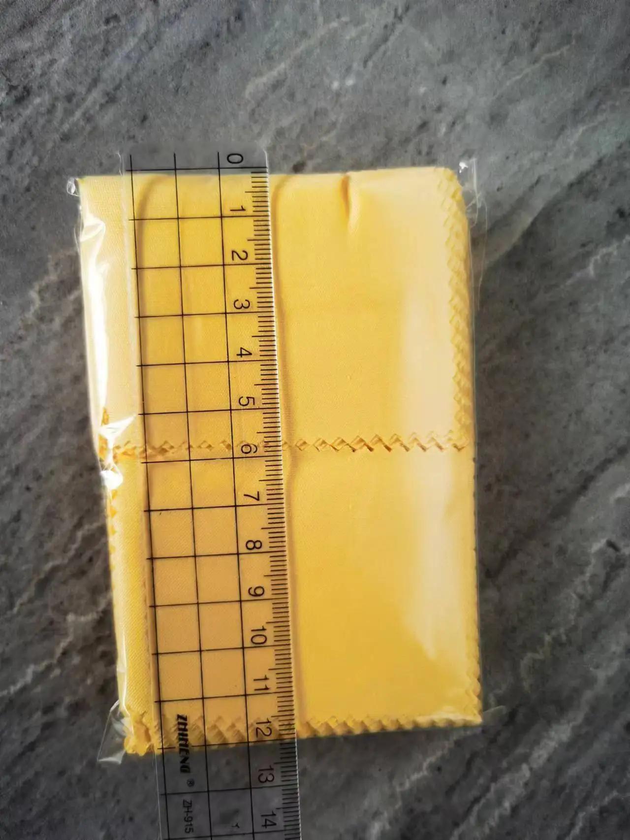 Chiffon de nettoyage pour lunettes de soleil, Portable, pur, 100 pièces/paquet, 6x8CM, pour écran de