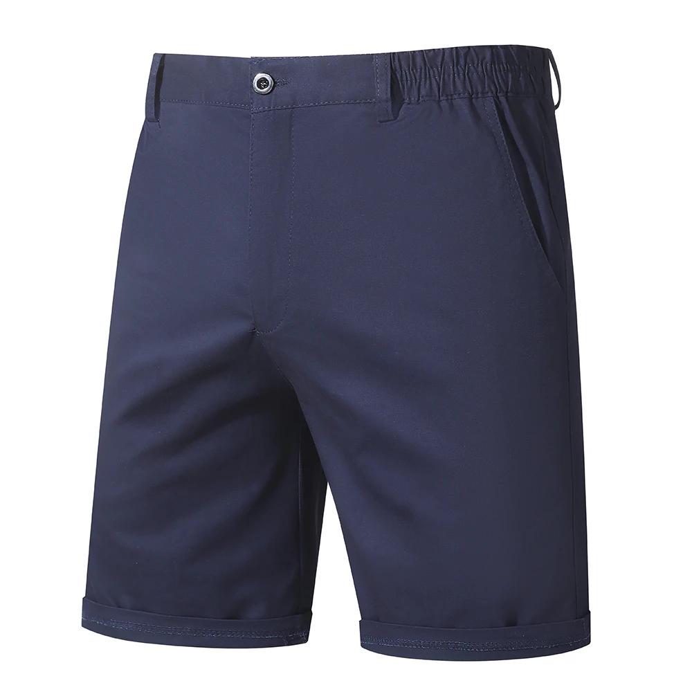 Shorts pour hommes 100% coton, couleur unie, de haute qualité, pour l'été, plage, décontractés, mode