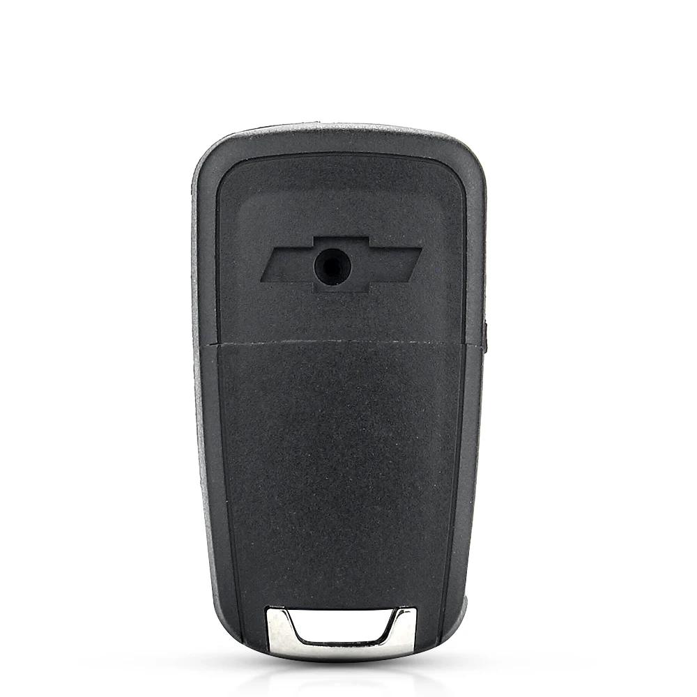 KEYYOU 10 pièces 2/3/4/5 boutons boîtier à distance Fob couverture rabat pliant clé coque vierge pou