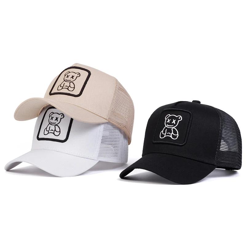 Casquettes de Baseball unisexes XX Little Bear brodées, chapeaux décontractés réglables pour l'extér