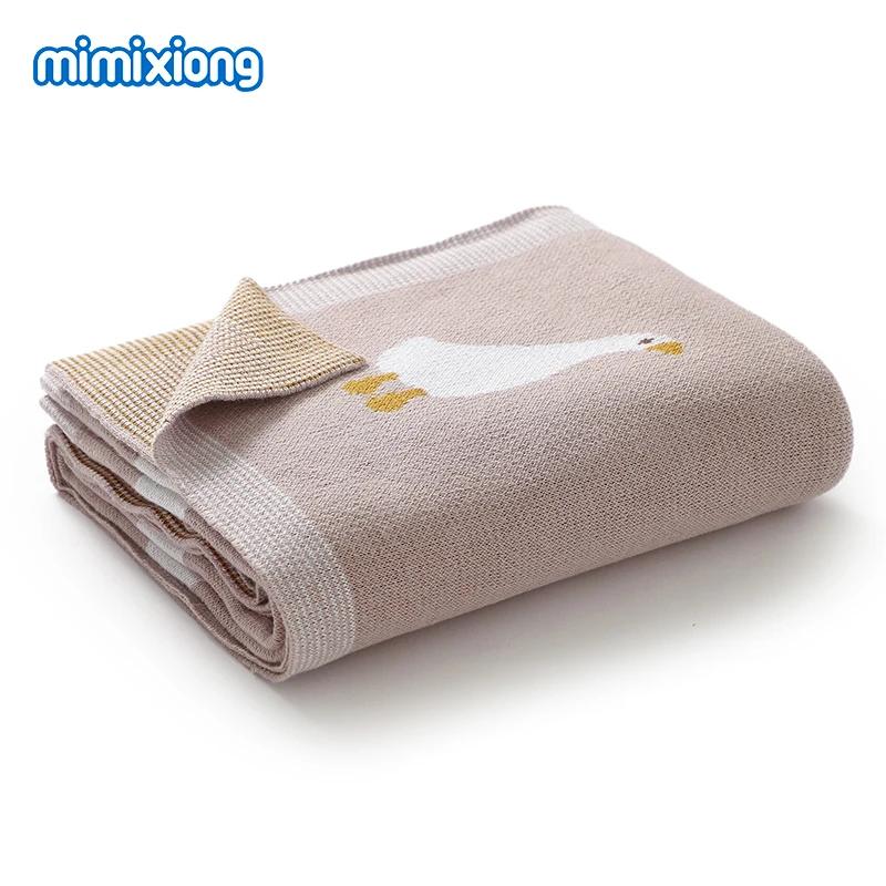 Couvertures de Bébé en Coton pour Nouveau-né Garçon et Fille, Couette, mir de Poussette, Sac de Couc