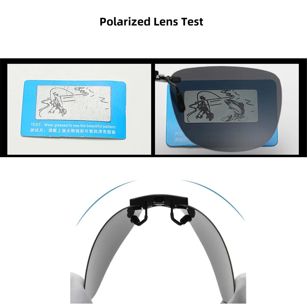 VIVIBEE conduite pince sur lunettes de soleil unisexe lunettes hommes polarisées femmes Vision noctu