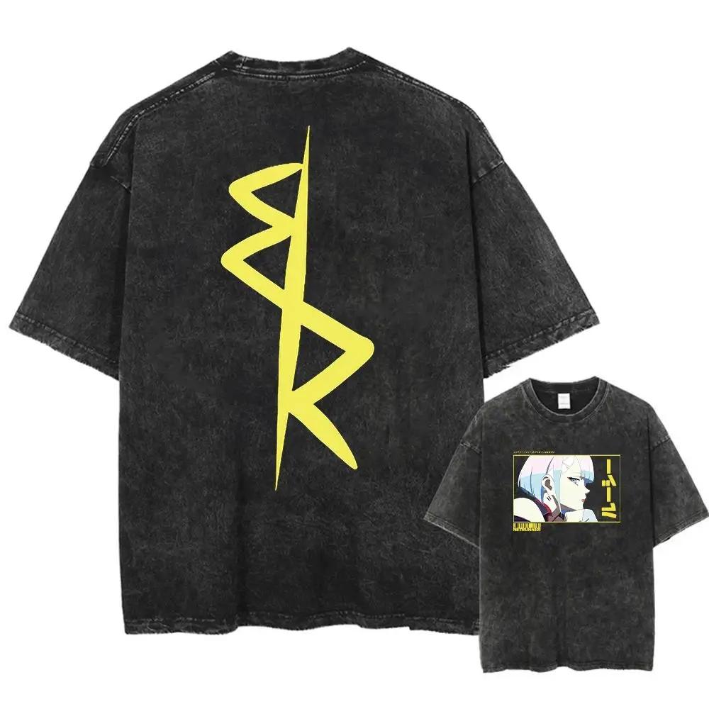 Y2k T-Shirt hommes vêtements nouveau dans les t-shirts hommes T-Shirt Camisetas Anime Cyberpunk acid