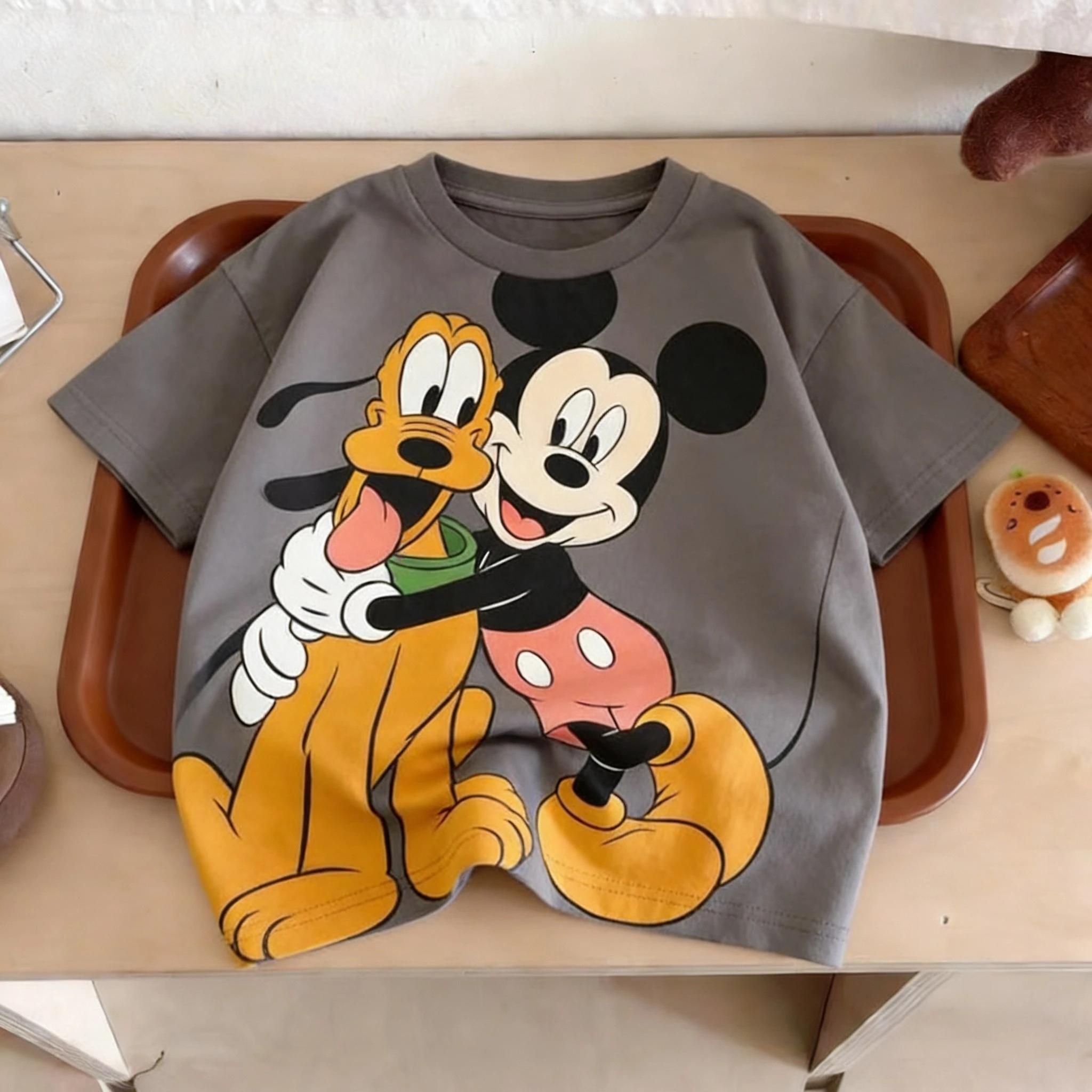 Toy Story imprimé t-shirt pour enfants vêtements d'été Simple mode à manches courtes hauts T-shirts 