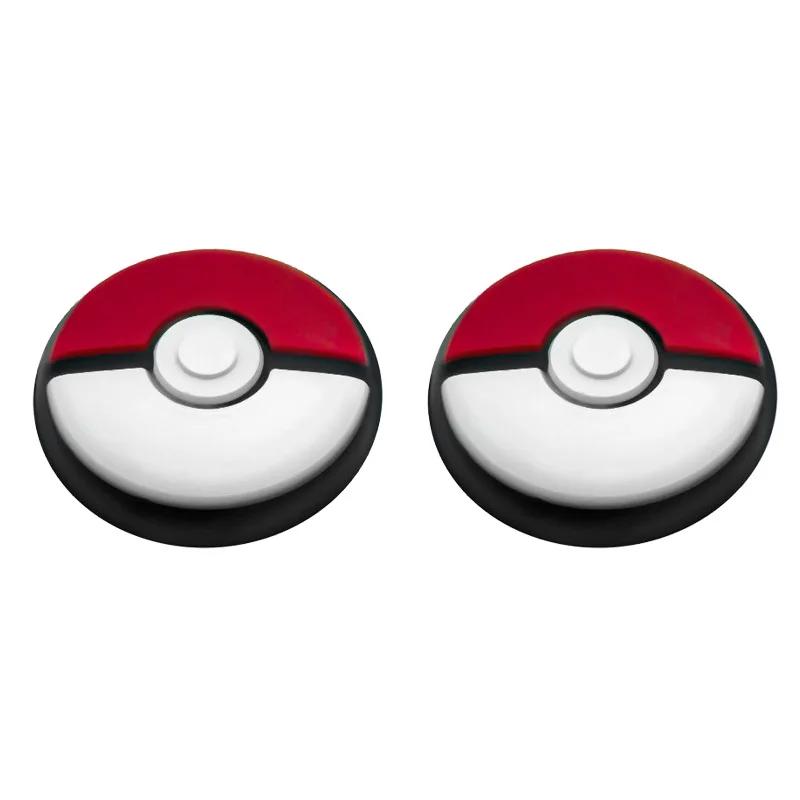 Poignées de Joystick de dessin animé Mario Poke Ball pour nintendo Switch 2, contrôleur JoyCon, capu