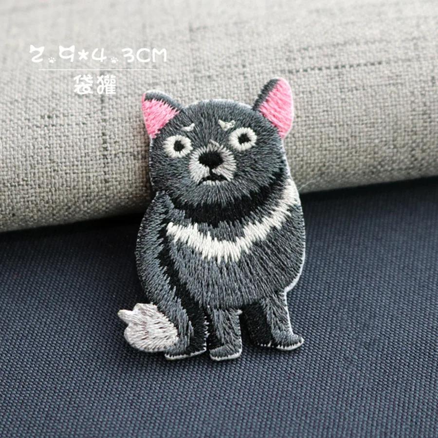 Autocollant brodé en forme de hérisson, Animal Rare, mignon, fer sur robe, veste, vêtements, Patch p