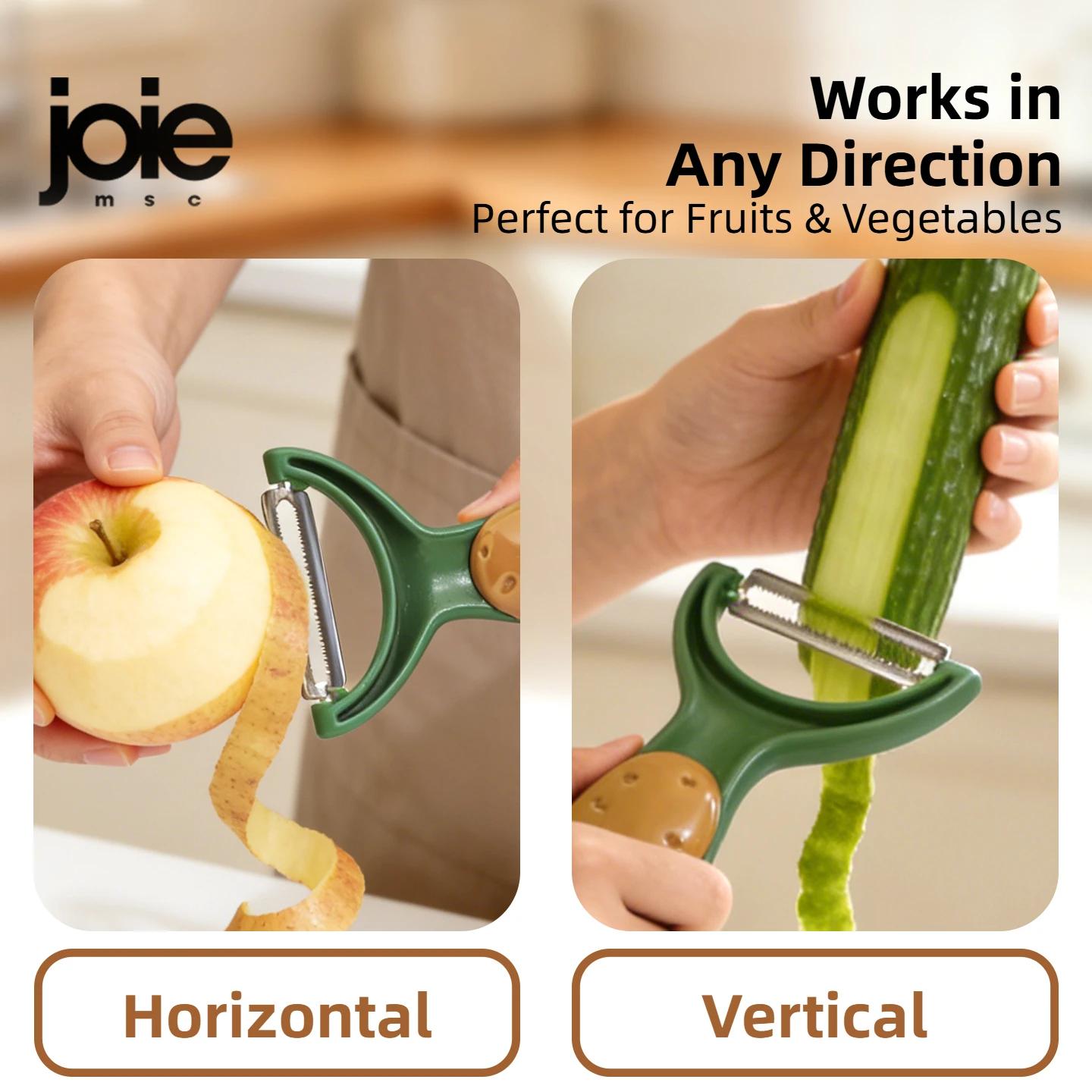 Joie éplucheur de pommes de terre en acier inoxydable éplucheur de fruits et légumes râpe multifonct