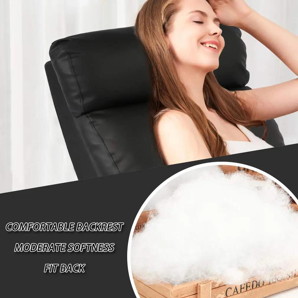 |   Fauteuil inclinable |   Fonction de massage à 2 points avec soutien lombaire, dossier inclinable