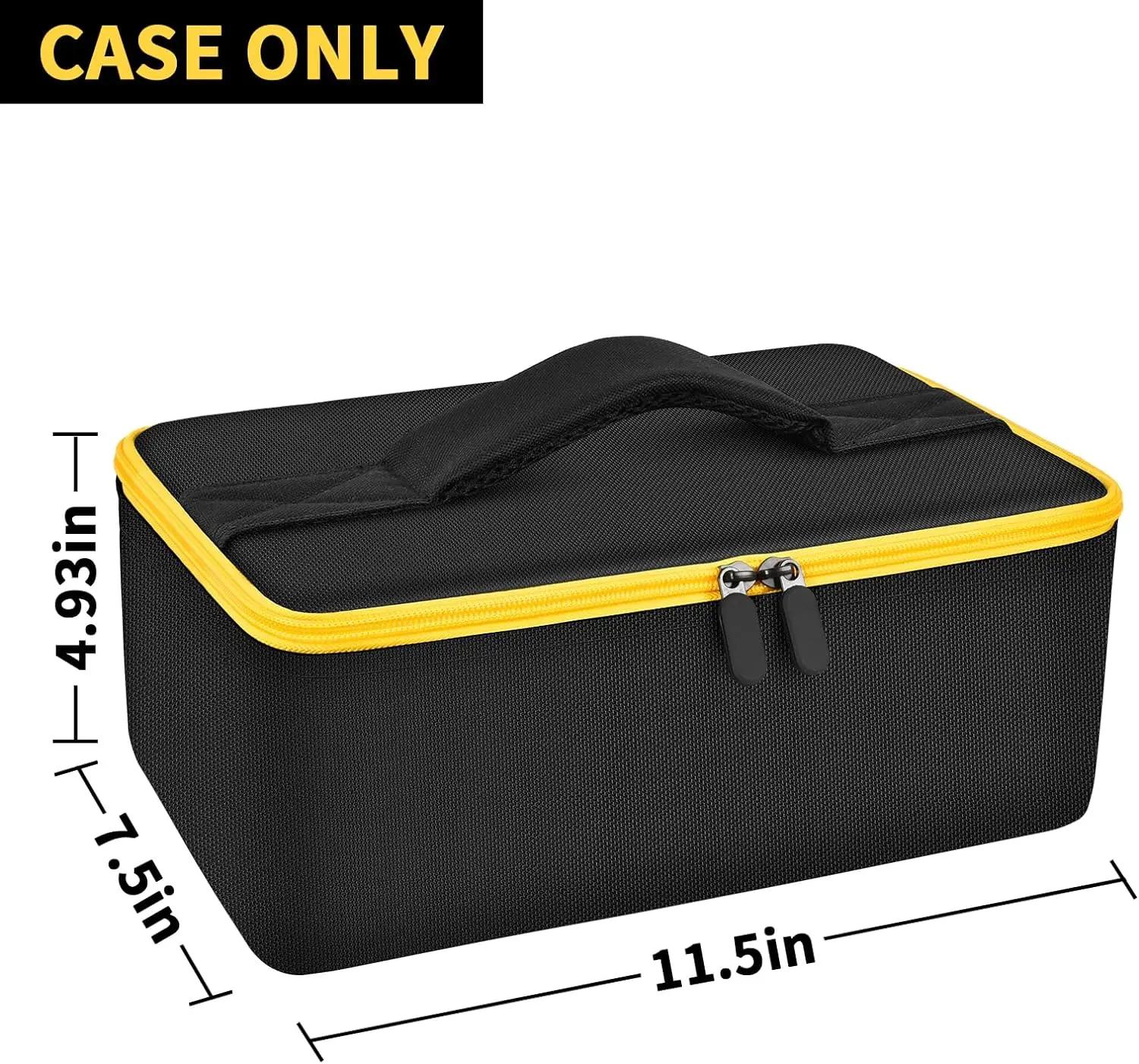 Sac compatible avec DEWALT 20V MAX Cut Off Tool 3 en 1 sans balais (DCS438B), mallette de rangement,