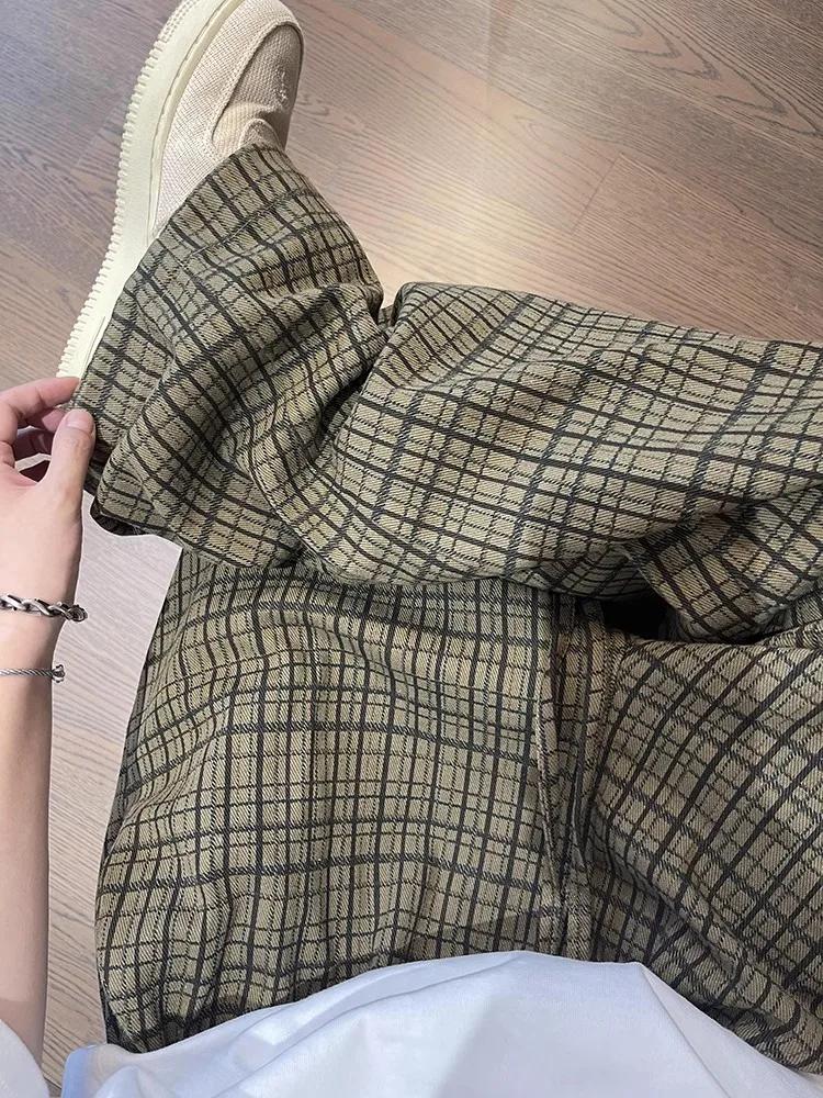 Mauroicardi printemps automne Cool surdimensionné Long fluide Baggy pantalon à jambes larges pour ho