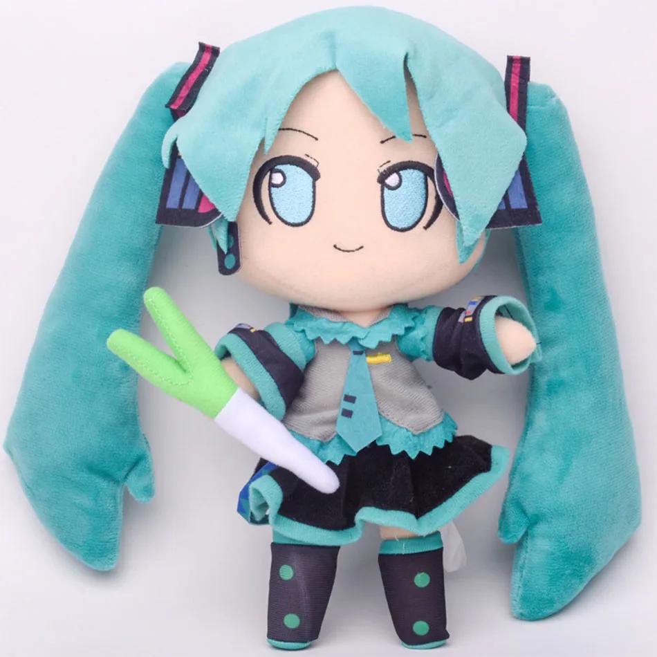 Dessin animé 20 cm Hatsune Miku peluche poupée jouet Anime sakura Miku neige Miku personnage Kawaii 