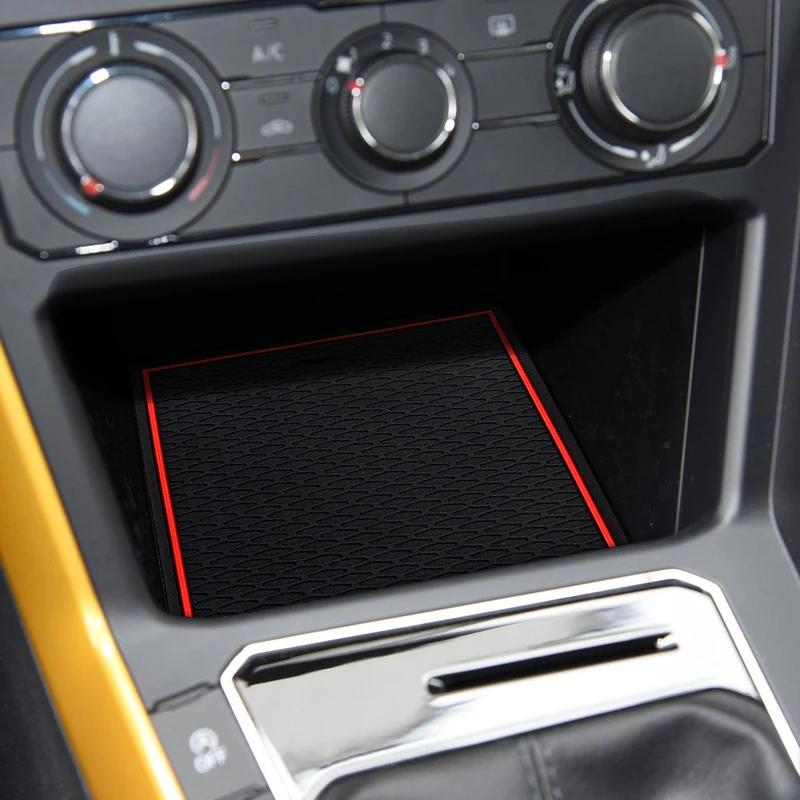 12 pièces pour VW Volkswagen POLO MK6 AW 2018 - 2025 Tapis antidérapants pour fentes de porte et por