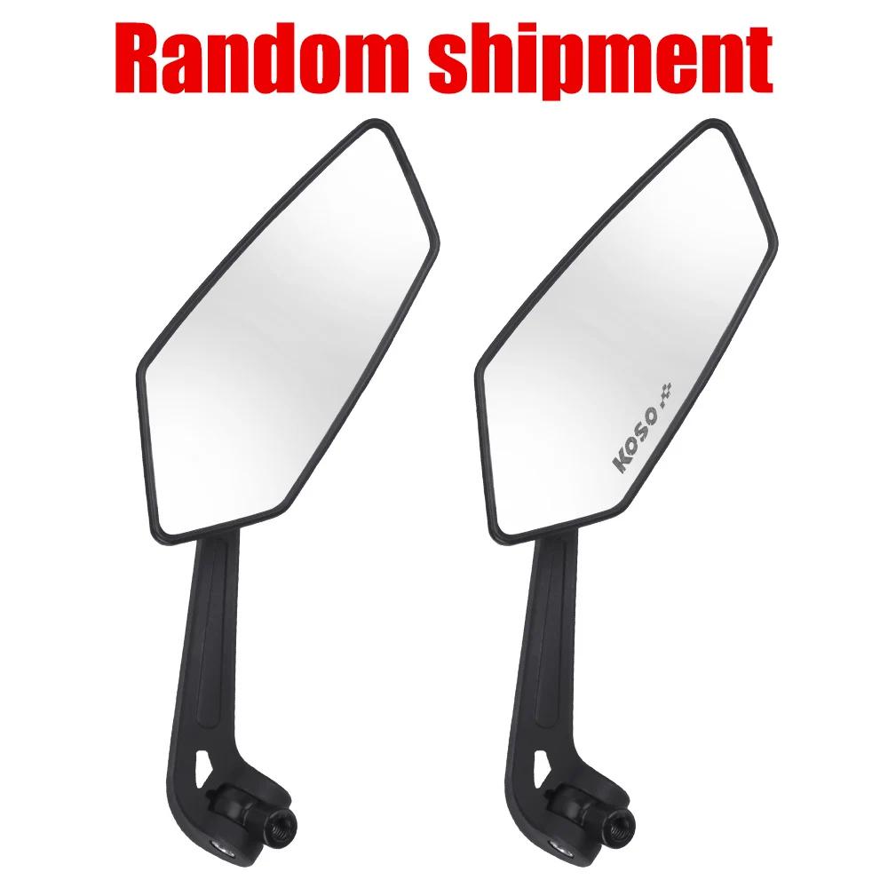 Rétroviseur de guidon de moto, rétroviseur d'extrémité de barre de moto pour café Racer Scooter, mir