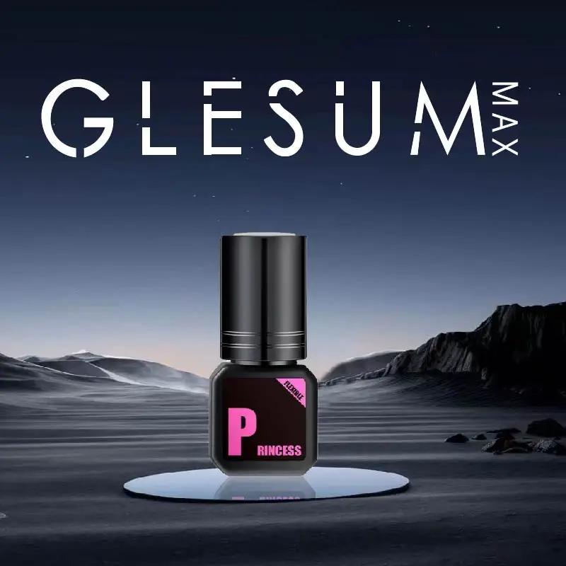 Glesum 5 bouteilles de colle princesse pour extensions de cils, faites-le vous-même, 5 ml, séchage r