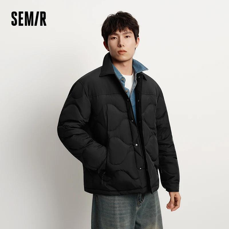Semir doudoune hommes hiver 80% vers le bas remplissage trois résistant chemise-Style doublure 2025 
