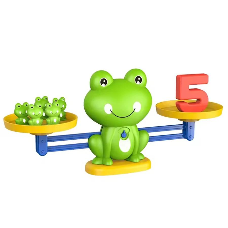 Jouets mathématiques d'intelligence mathématique, échelle de grenouille amusante, jouets d'éducation
