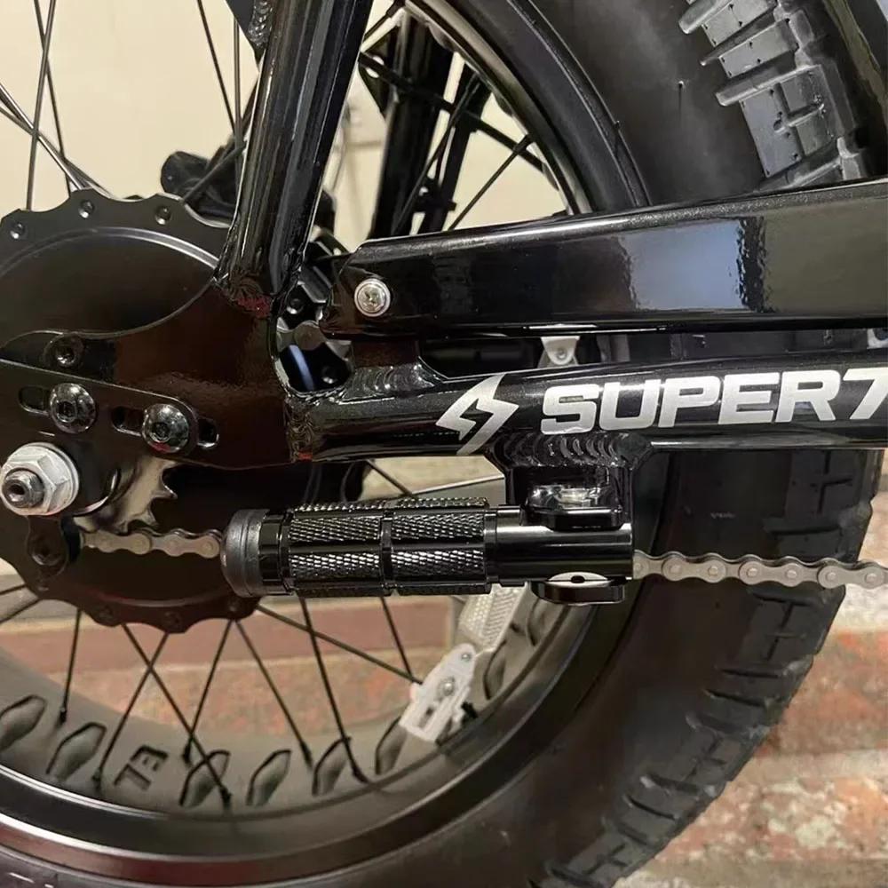 Pédales de repose-pieds de passager arrière dédiées pour SUPER73 Cafe RX, Cafe Ltd, Cafe ZX, Cafe Z1