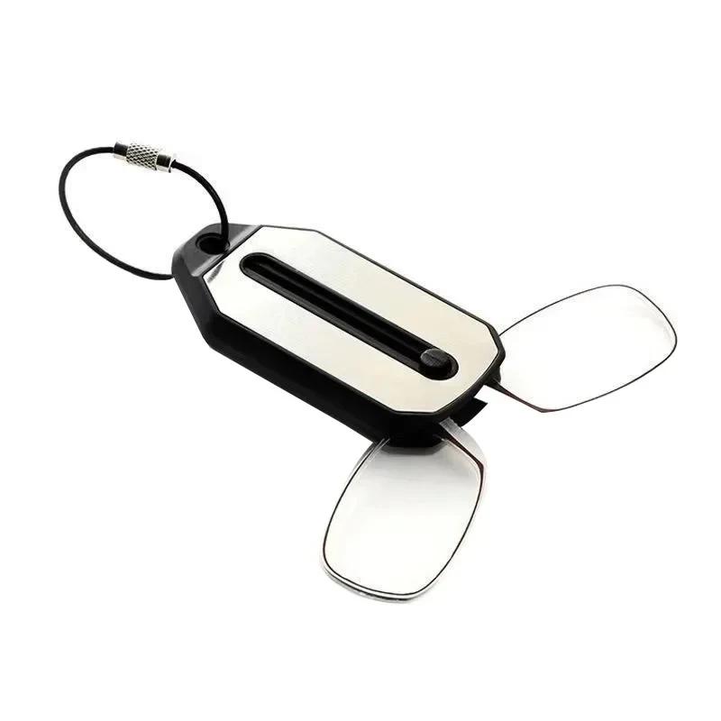 Lunettes de lecture à clipser pour le nez, pliables, ultralégères, porte-clés, pour hommes et femmes