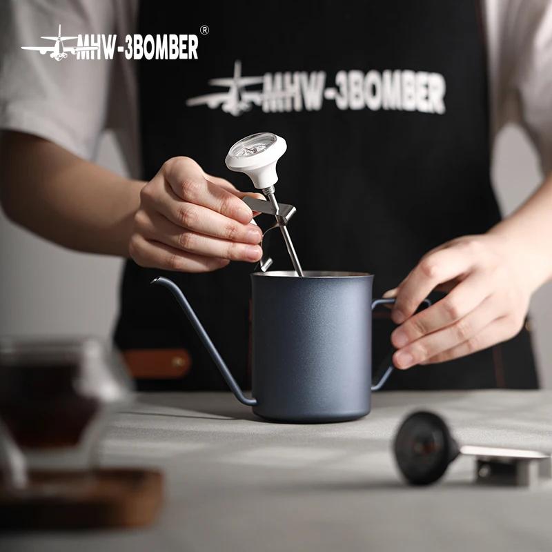 MHW-3BOMÉRO 0 à 100 ℃   Thermomètre à cadran pour cafetière, pichet à mousse de lait, café professio