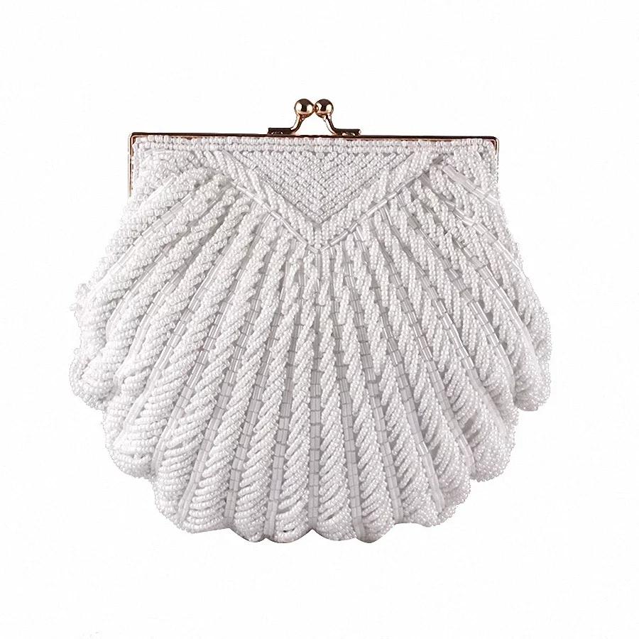Sacs de soirée Femmes Pochette de soirée Pochettes de mariage Patients Sac à main Perle Perlée Mode 