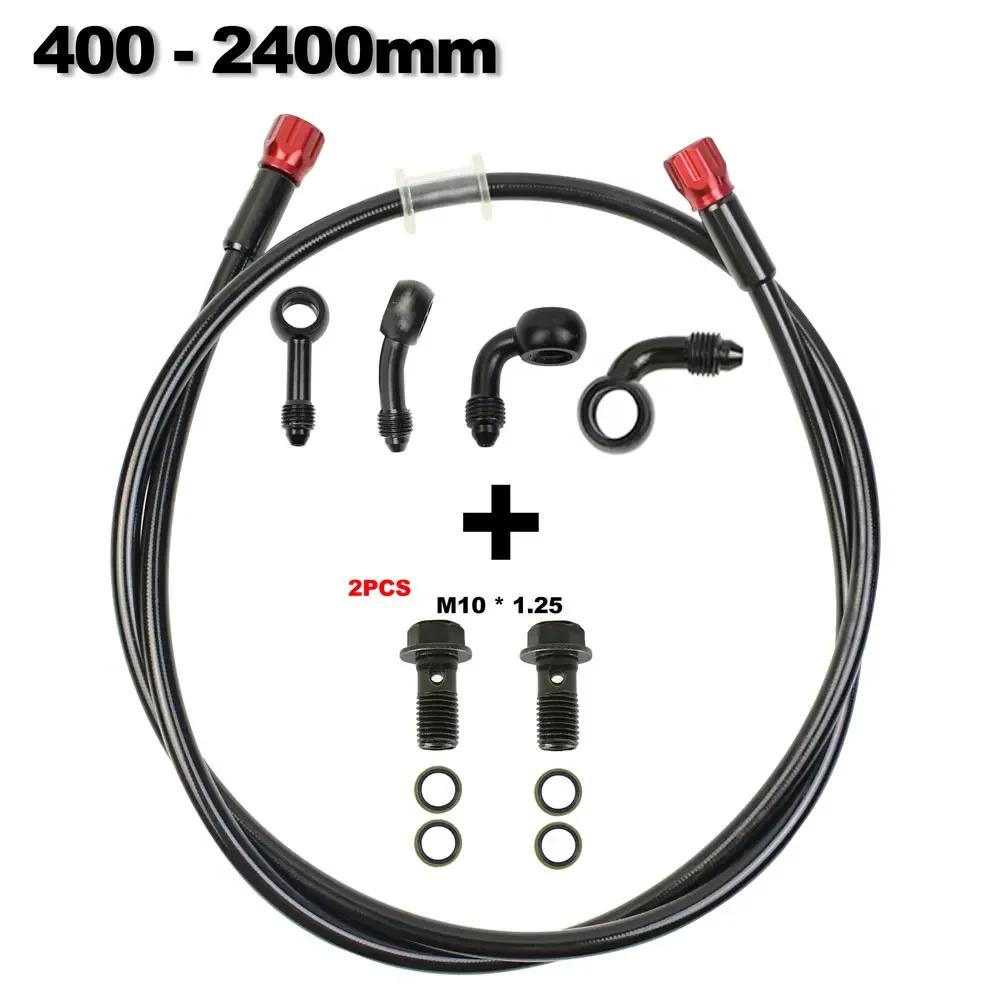 Tube de tuyau d'embrayage de frein hydraulique universel en acier pour moto M10, pour Dirt Bike, ATV