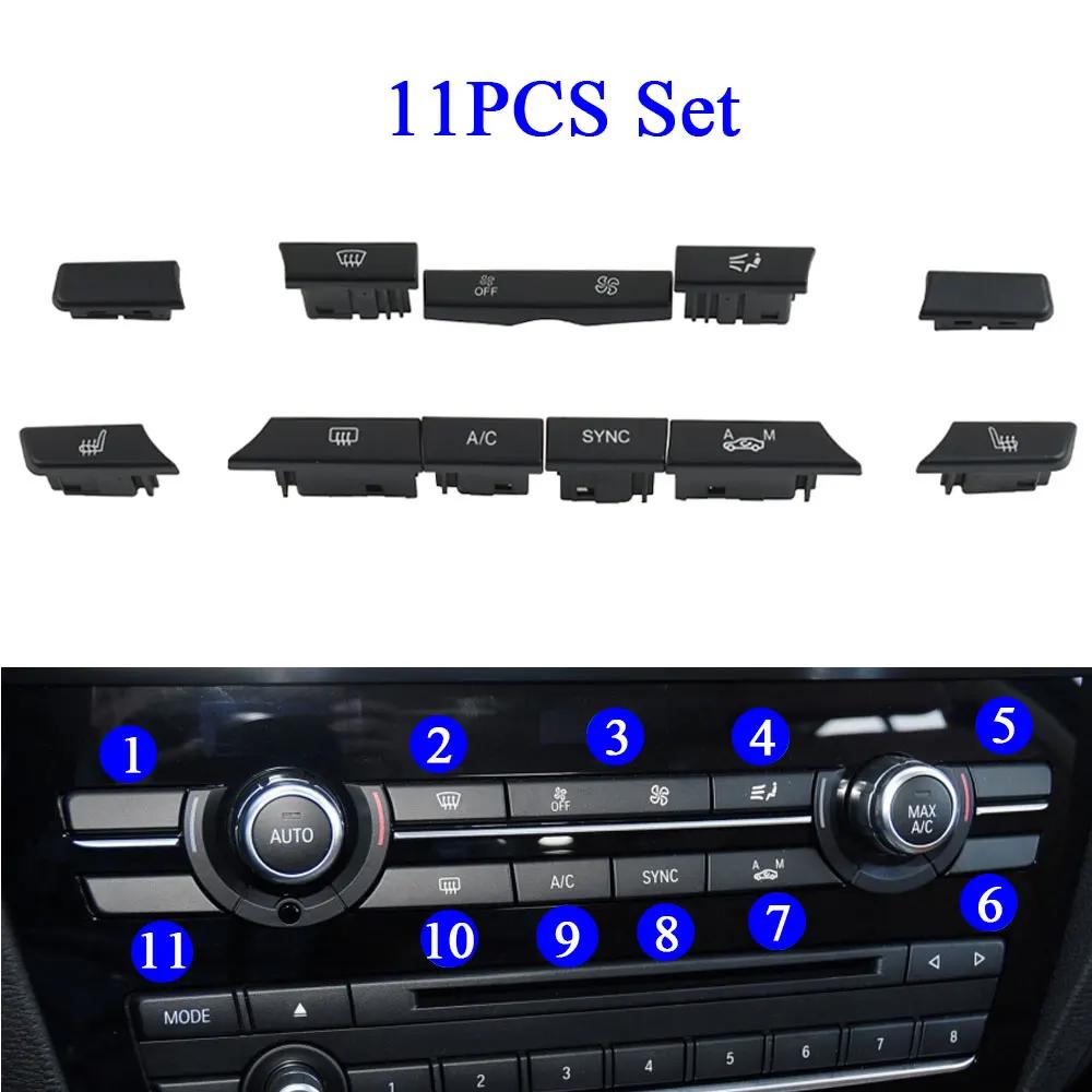Boutons de contrôle du Volume de l'air conditionné, pour tableau de bord de voiture, pour BMW X3 X4 