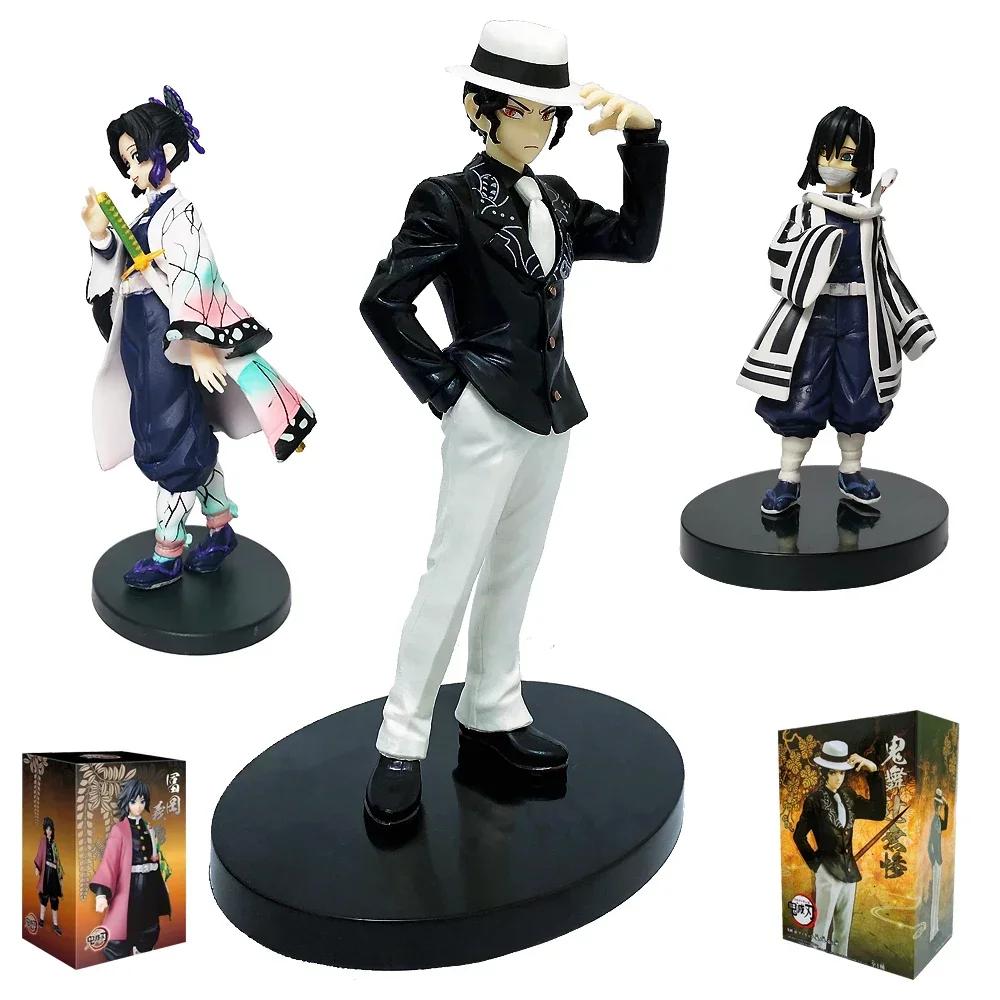 Figurine de dessin animé Demon Slayer, poupée Kimetsu No Yaiba, Tanjiro Nezuko Zenitsu, guerrier Ino