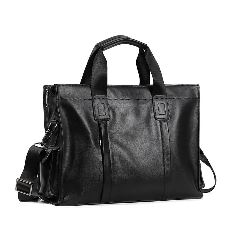 Design-Sac à Main en Cuir group de Vache pour Homme, Étui à Bombes, à la Mode, pour Ordinateur Porta