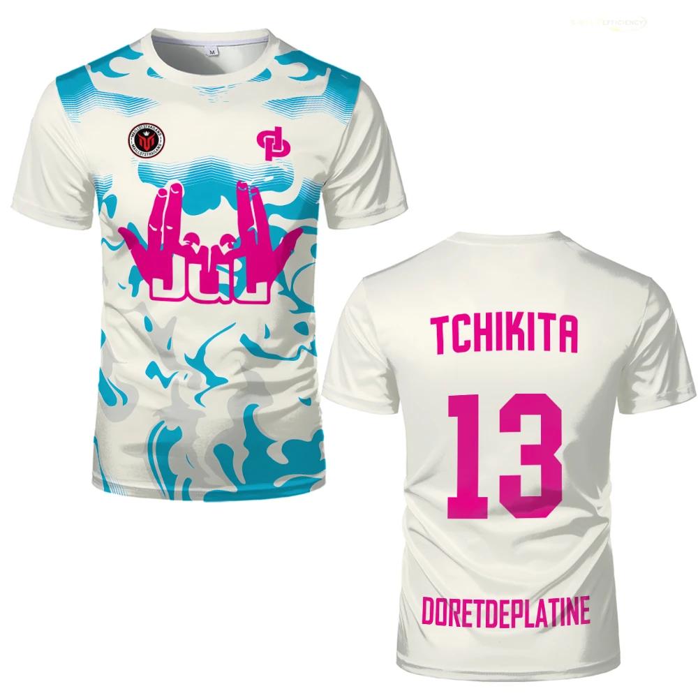 Nouveau Maillot d'été JUL Jersey Tchikita jeunesse respirant séchage rapide formation Football t-shi
