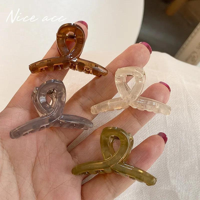 Mini pince à cheveux mignonne pour petite fille, 4 pièces, frange semi-transparente, clip latéral, p