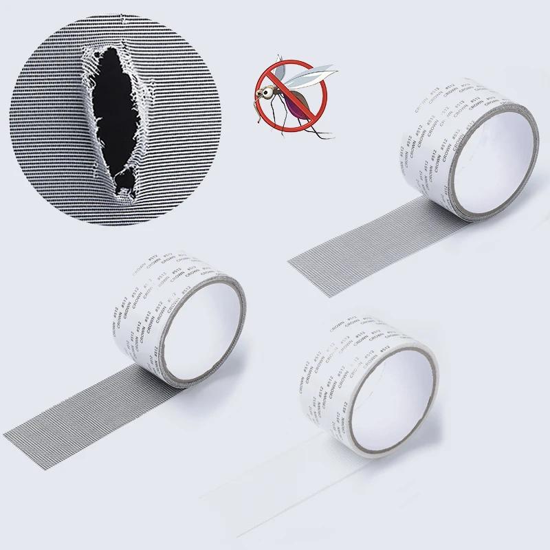 Ruban de réparation d'écran de fenêtre, étanche, Anti-moustique, Patch en maille pour porte, trous c
