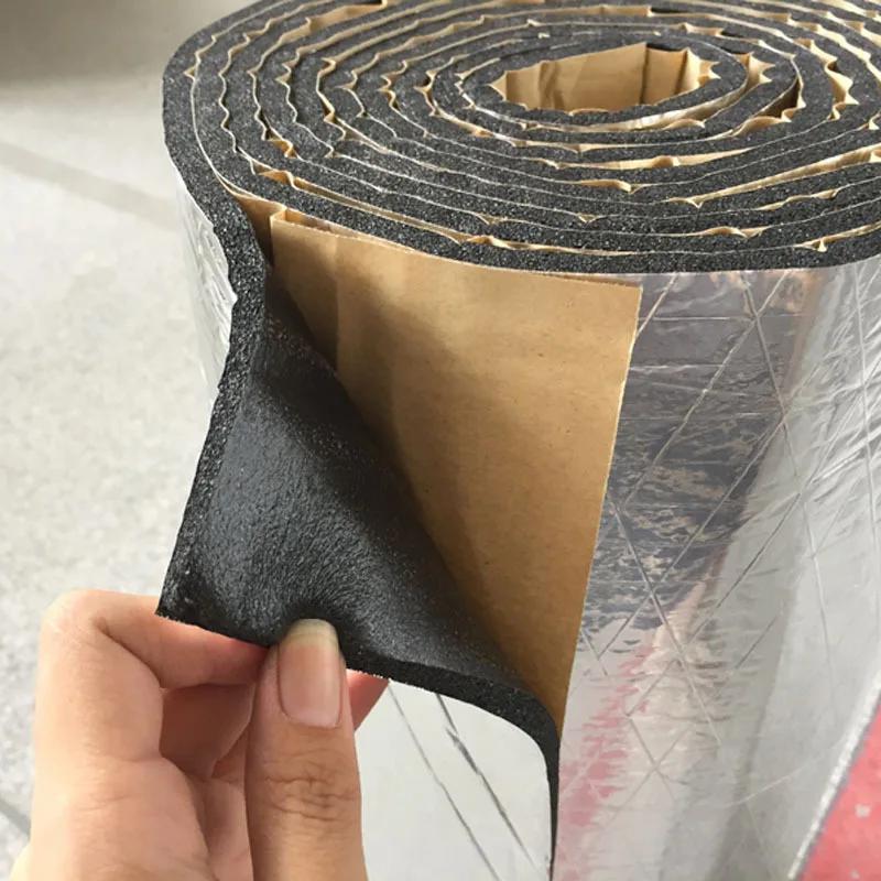 Tapis Insonorisant à Isolation Thermique pour Voiture, Accessoires en Mousse à Cellules Fermées, de 