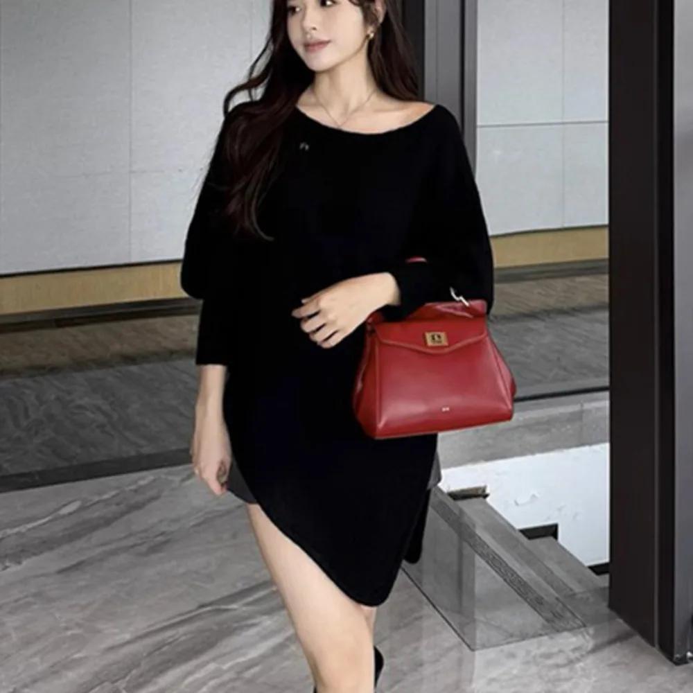 Sac à bandoulière en cuir tressé pour femme, style luxueux, sac à bandoulière décontracté, sac à mai