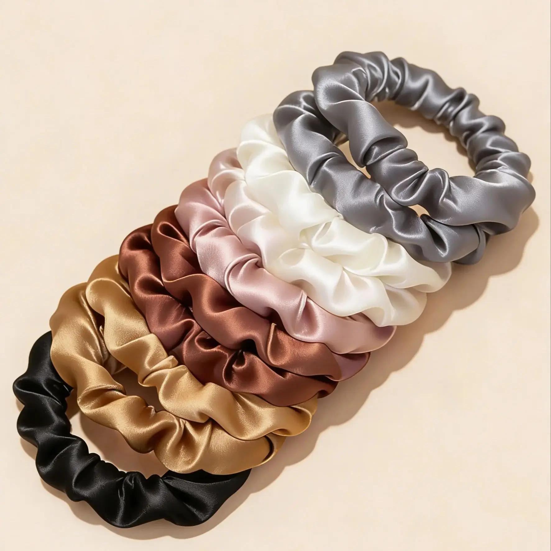 Ensemble multicolore pour femmes, 100/60/30/3/6 pièces, attaches pour cheveux, gros intestin, chouch