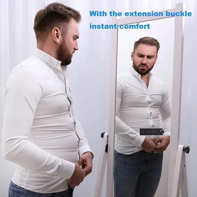 Extensions de taille élastiques réglables pour hommes et femmes, extenseurs de ceinture, bouton de p