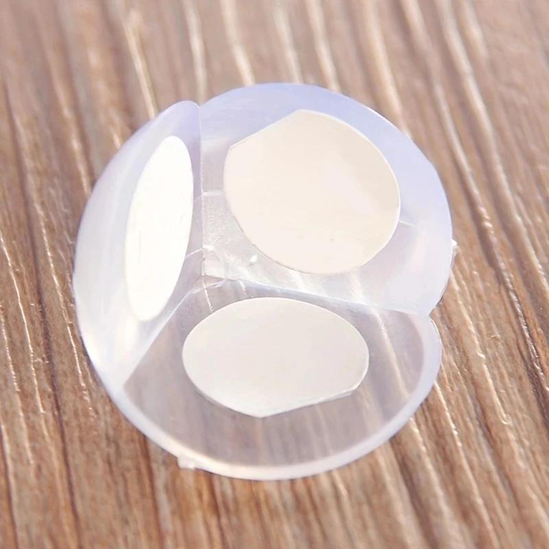 10 pièces sécurité Silicone protecteur Table doux Transparent enfants Anti Collision Table coin bord