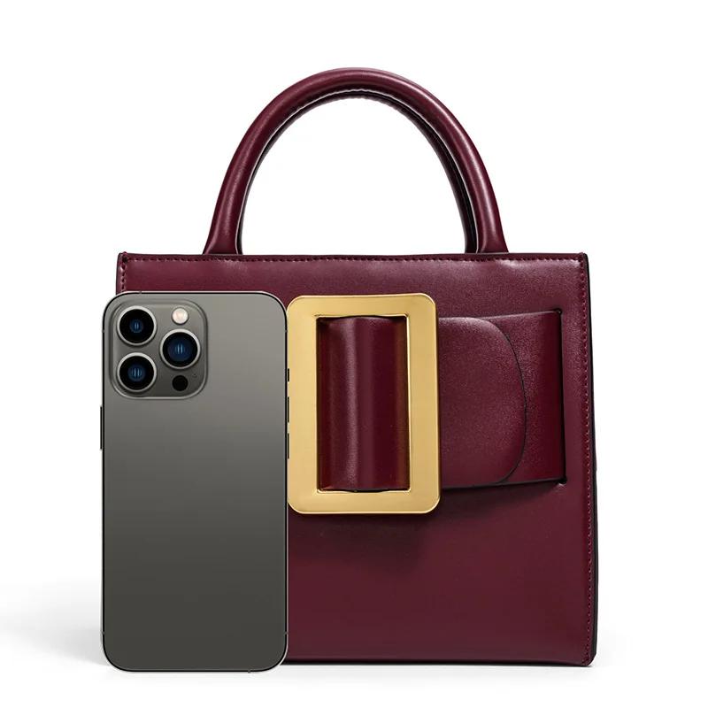 Sacs à main carrés tendance pour femmes, sacs à langer rétro texturés originaux, sacs bandoulière pr