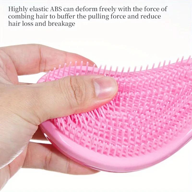 Brosse à cheveux démêlante, peigne de Massage du cuir chevelu doux, antistatique, brosse de toiletta