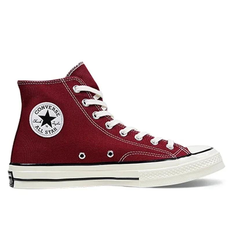 Converse 1970 High Canvas Chaussures décontractées pour hommes et femmes Noir Blanc Chuck Taylor All