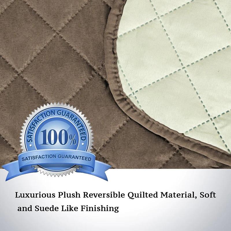 Housse de canapé imperméable pour salon, antidérapante, facile à nettoyer, tapis de canapé, véritabl