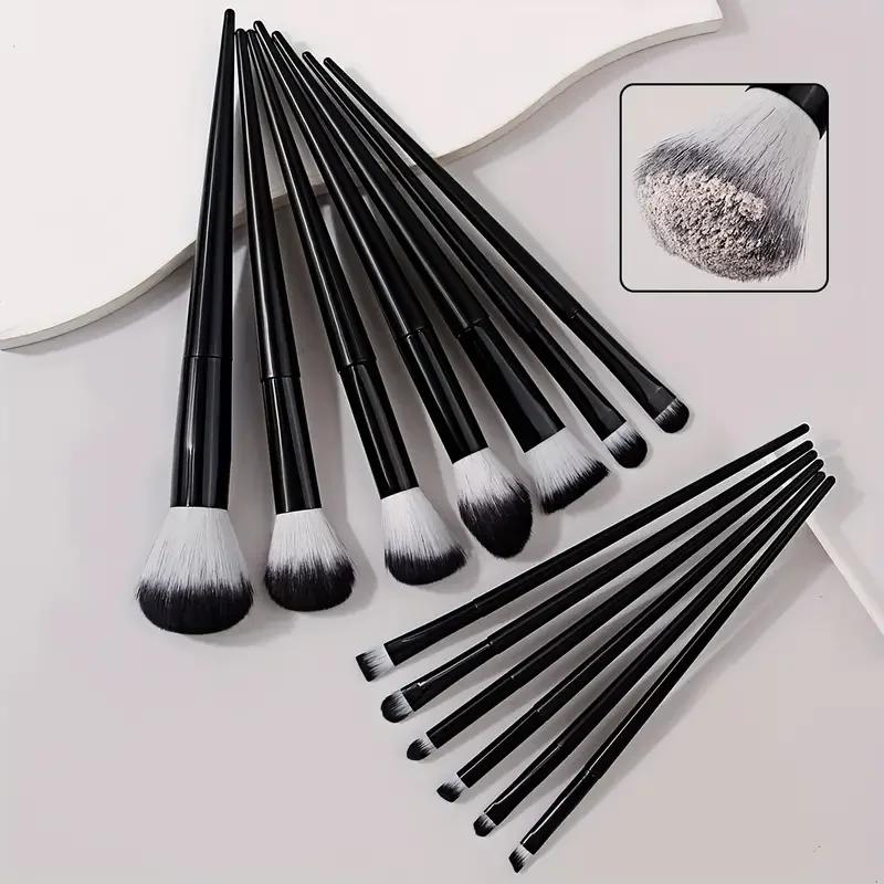 Ensemble de pinceaux de maquillage, 13 pièces, doux et moelleux, ombre à paupières, fond de teint, B